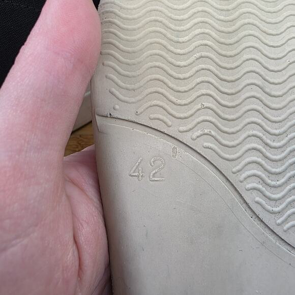 James Perse Carbon Low Men's Black Low Top Sneakers Size 9 Made in Italy - Picture 8 of 8